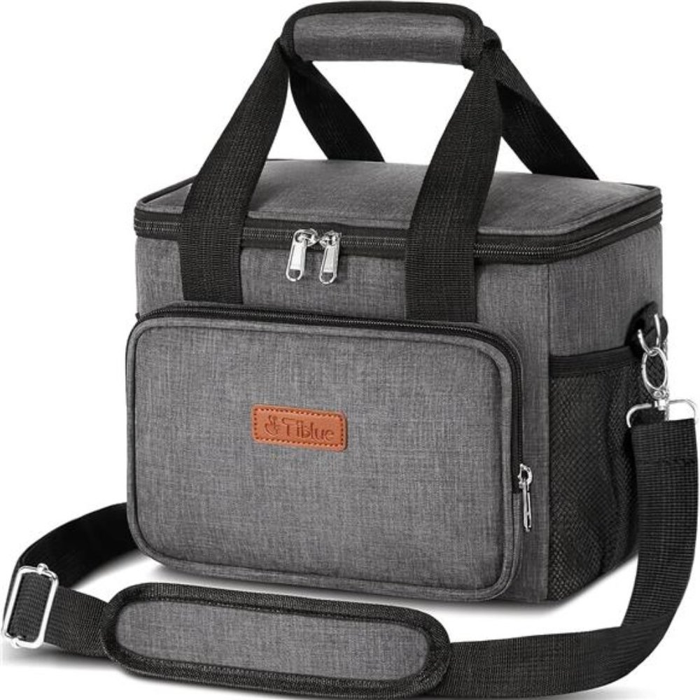 NEW Insulated Reusable Lunch Box for Office Work School Picnic Beach Cooler Bag